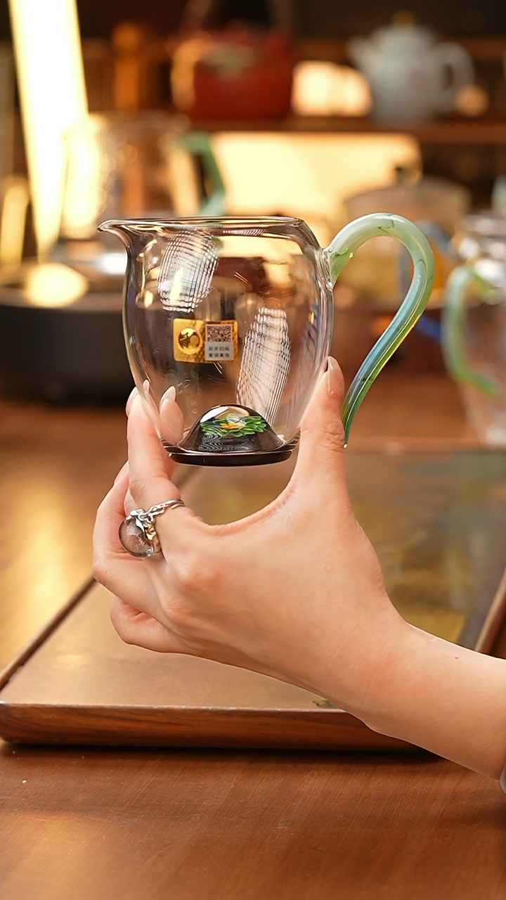 【闪购商品】禾器/菡韵怡然茶海/翠/凤颜青玉