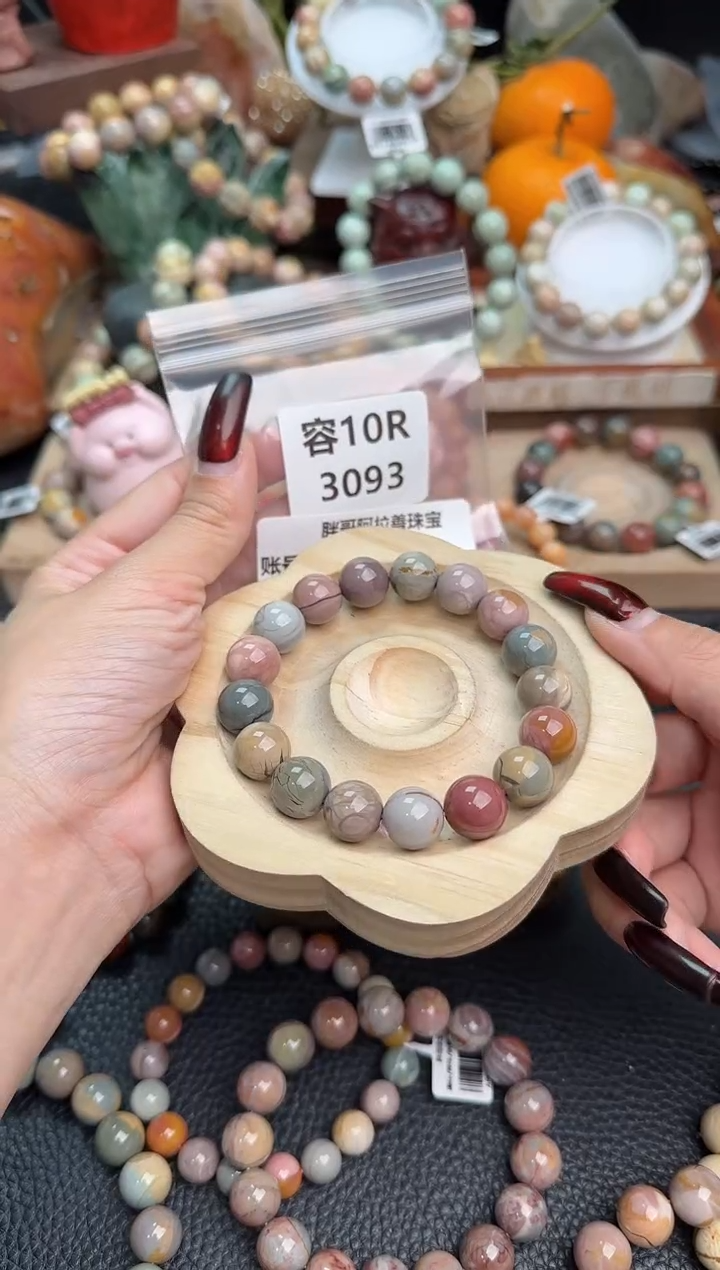 【闪购商品】石英质玉手链未镶嵌10R3093
