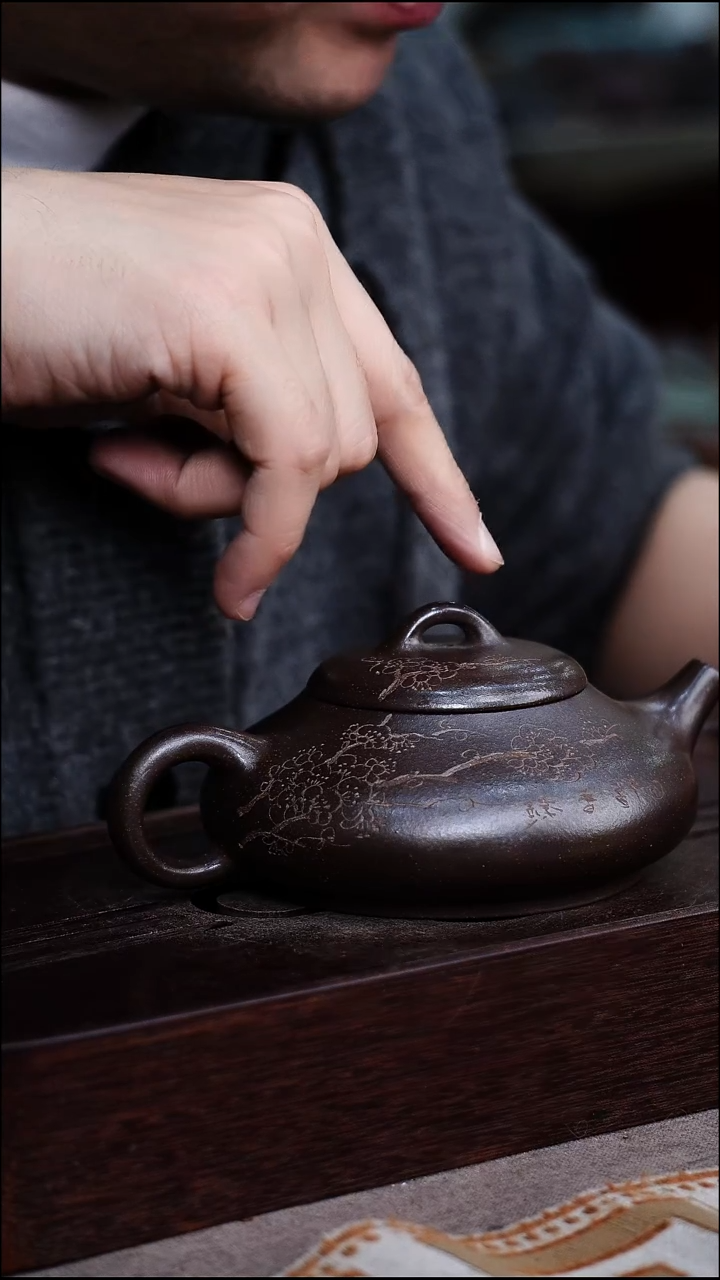 茶壶紫砂宜兴柴烧紫砂壶