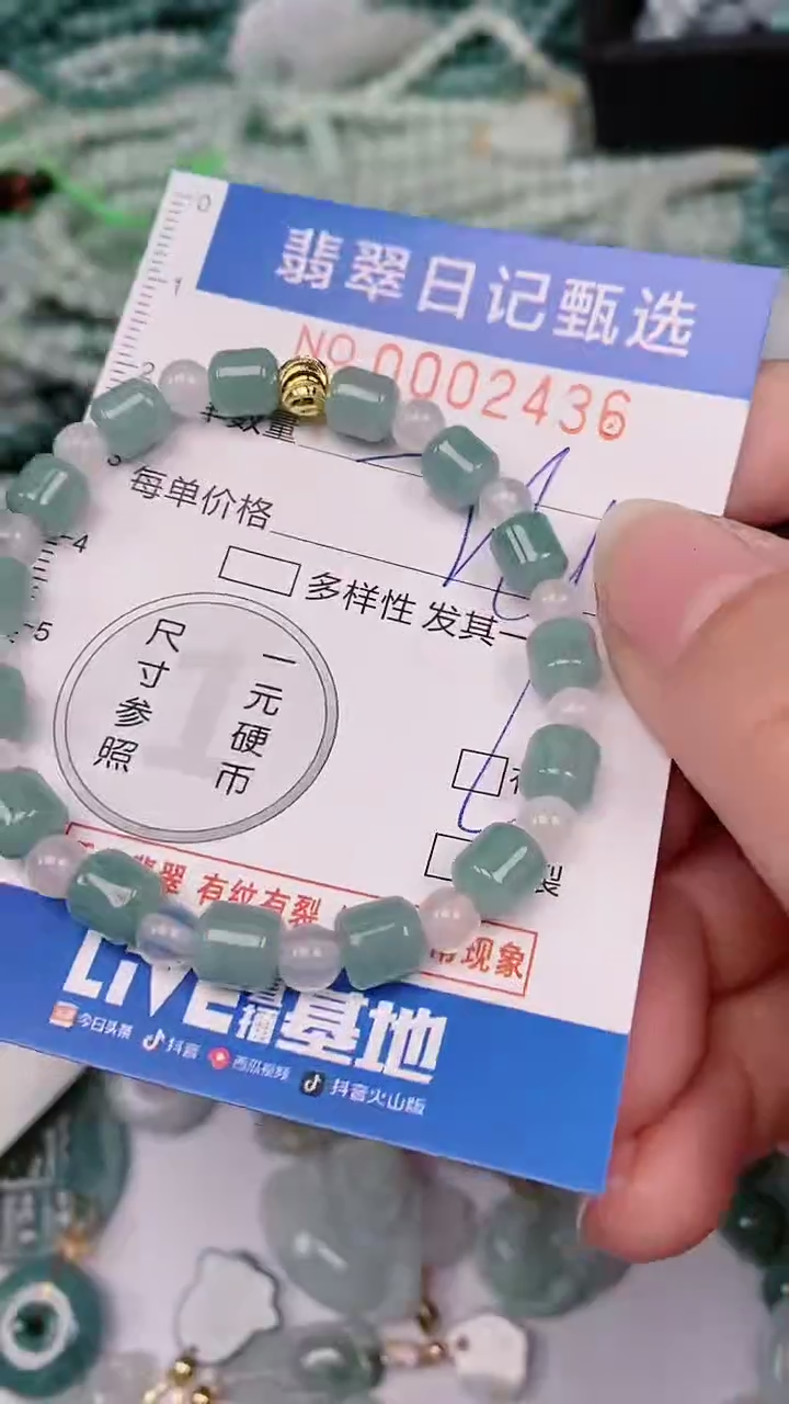 【闪购商品】翡翠颈饰未镶嵌00002436