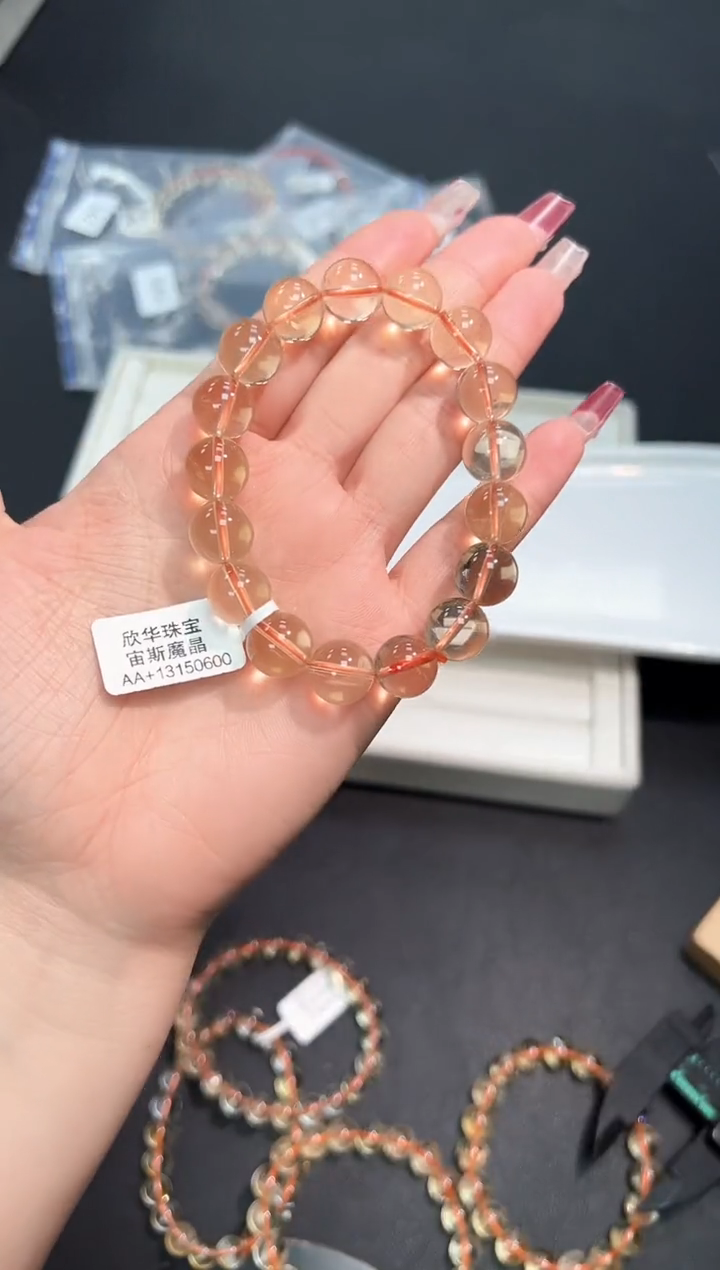 【闪购商品】水晶手串未镶嵌44G多样性发其一/1条默认微瑕