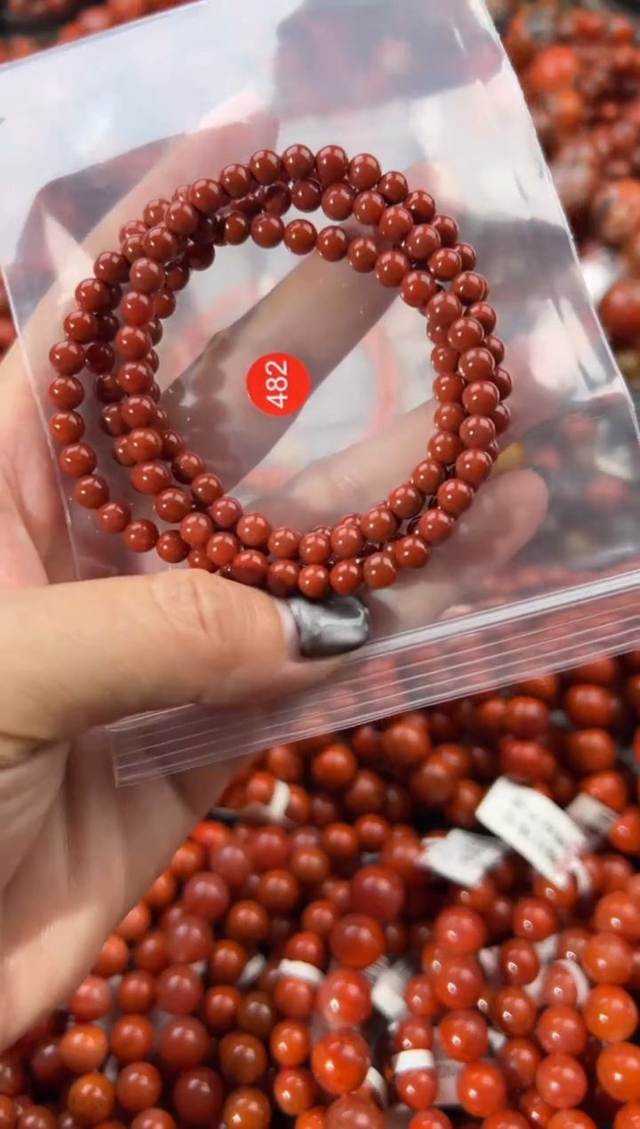 未镶嵌手串南红玛瑙5