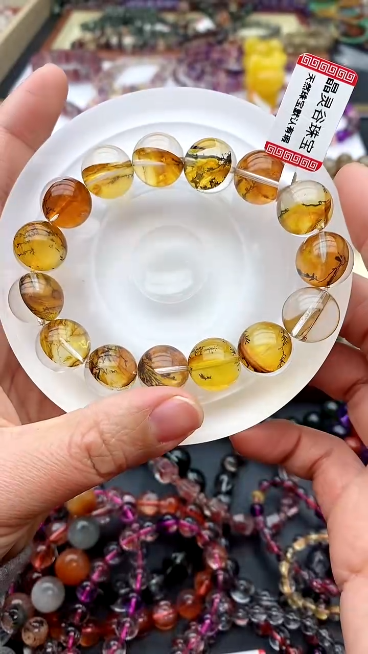 【闪购商品】水晶手链未镶嵌小树胶花