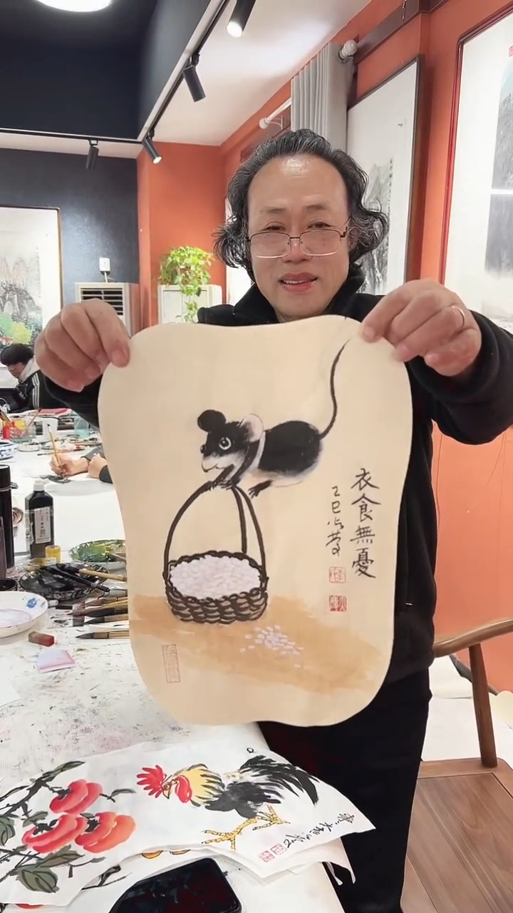 国画李火庆/国画/花鸟