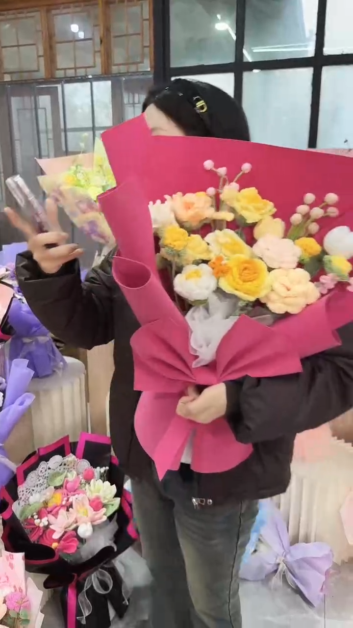 非遗手工定制花束，孤品清仓！！