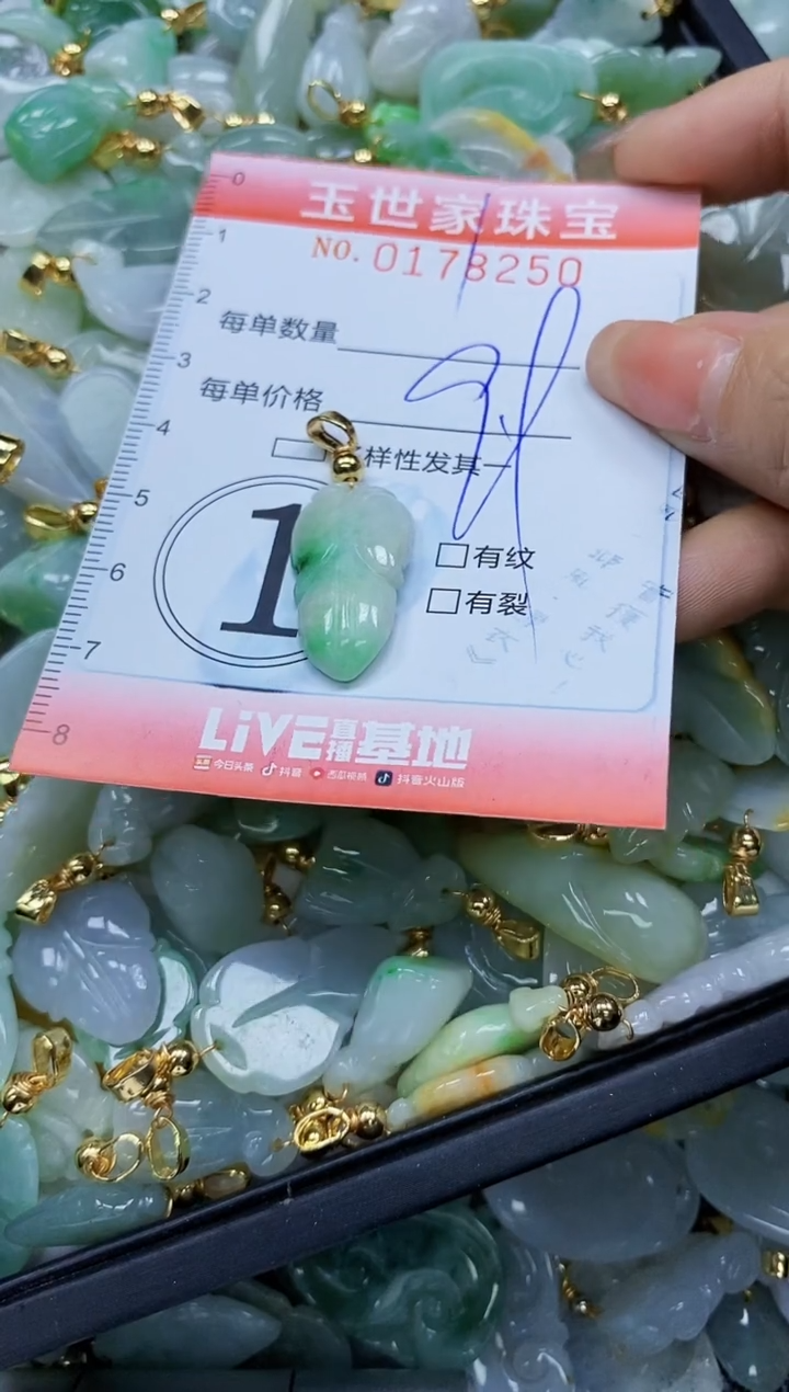 【闪购商品】翡翠颈饰未镶嵌闪购0178250