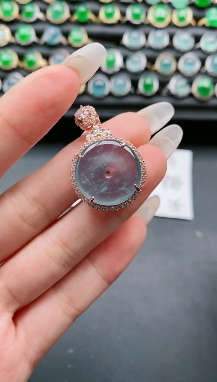 【闪购商品】翡翠戒指银S925镶嵌11111111111