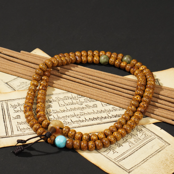 20世纪星月菩提手持/LBT1714Z/古玩老串/律宝堂