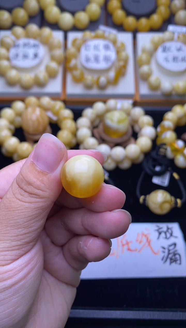 裸石琥珀未镶嵌大小姐珠宝严选30
