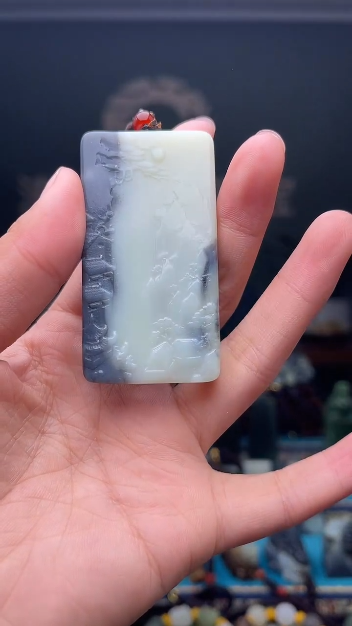 未镶嵌和田玉挂件1