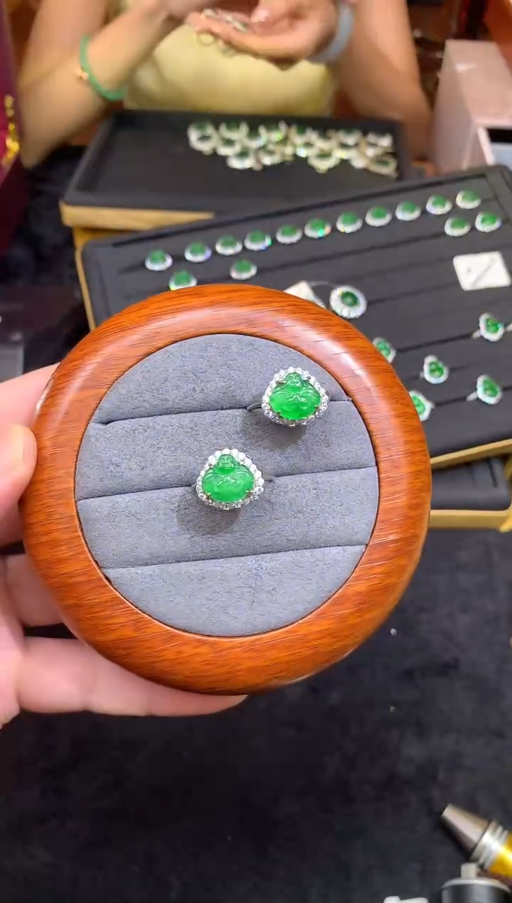 翡翠戒指合金7009910/xy/多样性发/一件