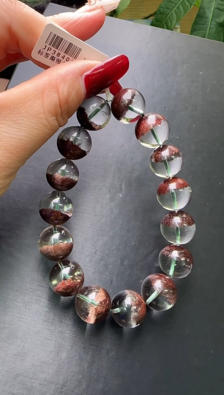 【闪购商品】水晶手串未镶嵌红幽灵手串15m+ JP38409