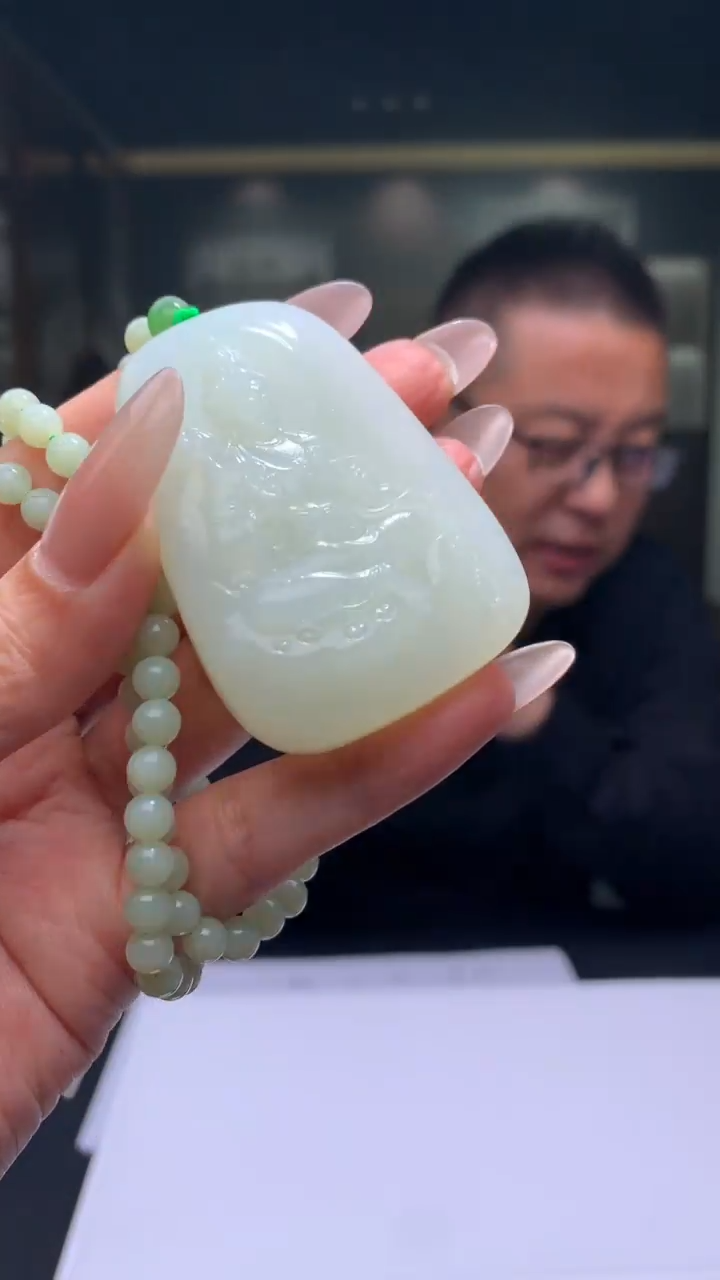 【闪购商品】定制和田玉Boss阳天然和田玉（拍一发一）