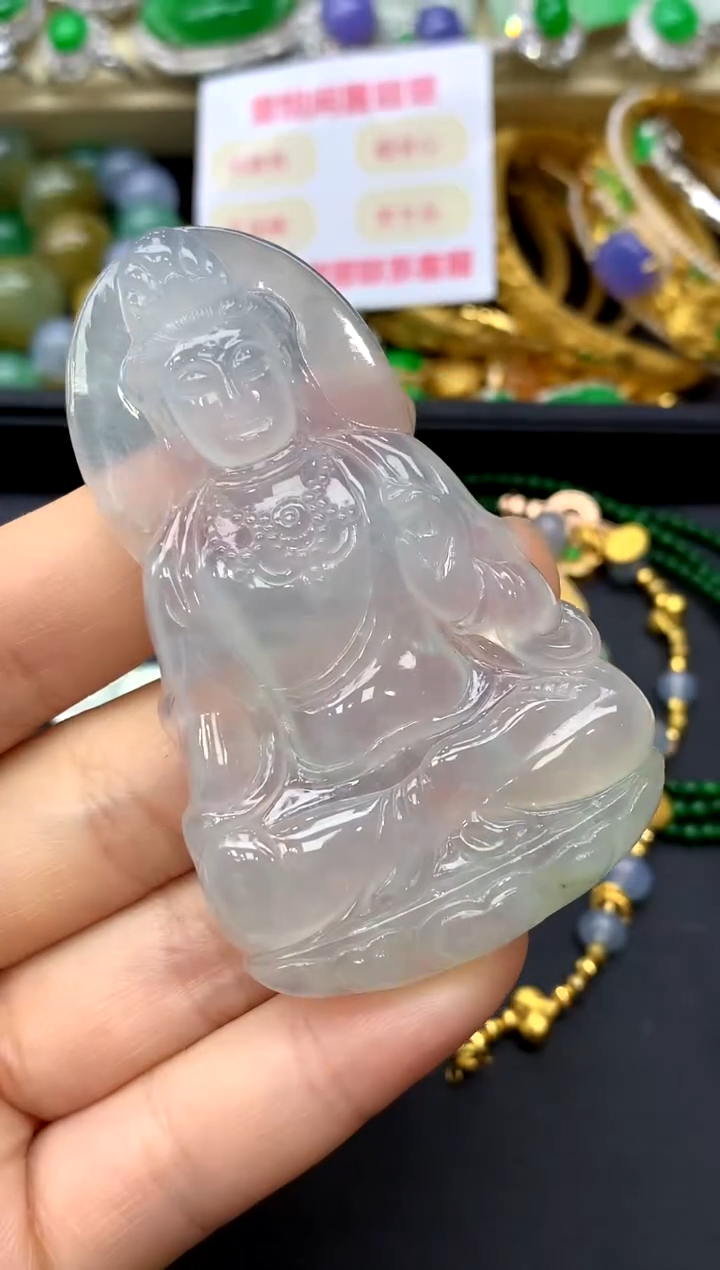颈饰未镶嵌翡翠431-中国好珍宝