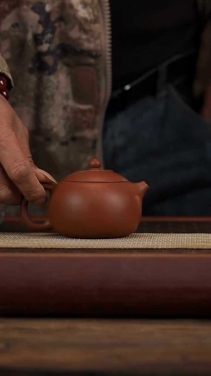 茶壶紫砂微瑕180毫升小煤窑生料朱泥
