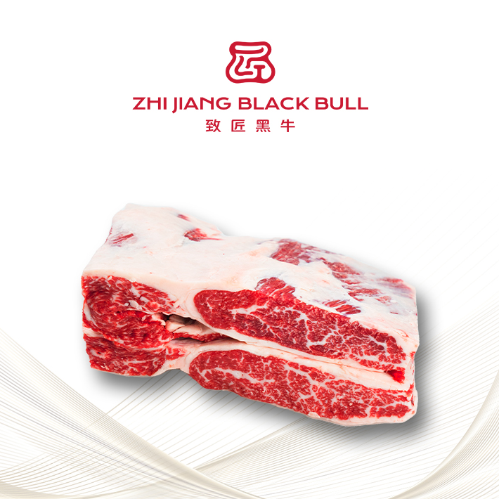 致匠黑牛 国产和牛B眼肉盖/上脑盖谷饲900天原切牛肉