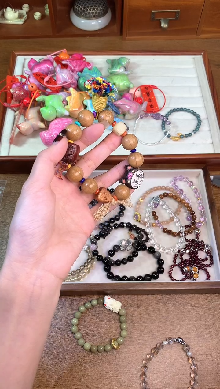 【闪购商品】六道木手串/手链六道木拉布布单圈