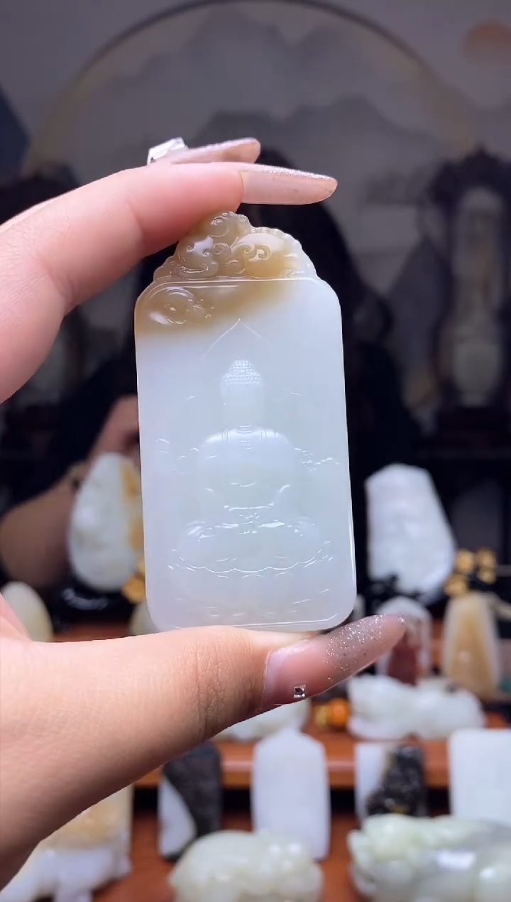 【闪购商品】和田玉吊坠未镶嵌28