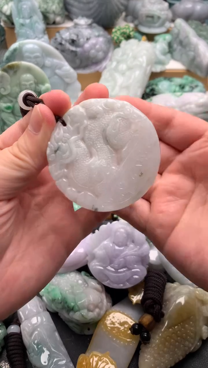 吊坠(不含链)未镶嵌翡翠1