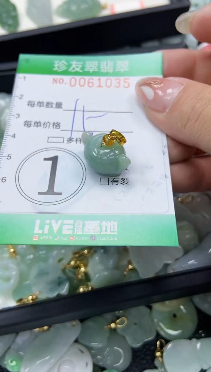 【闪购商品】翡翠颈饰未镶嵌闪购0061035