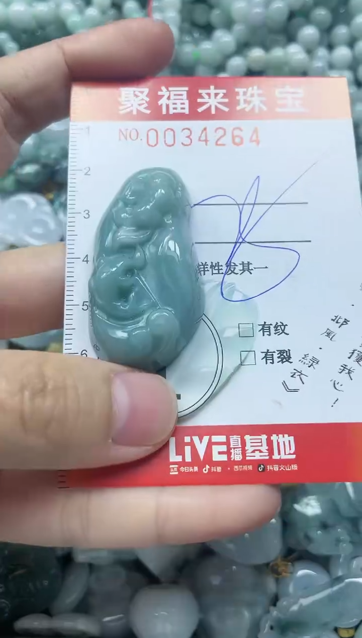 【闪购商品】翡翠颈饰未镶嵌闪购0034264