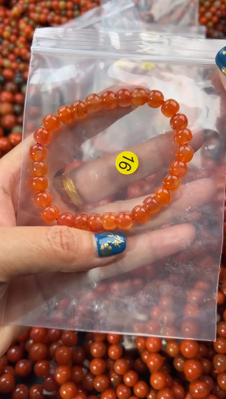 未镶嵌手串南红玛瑙7