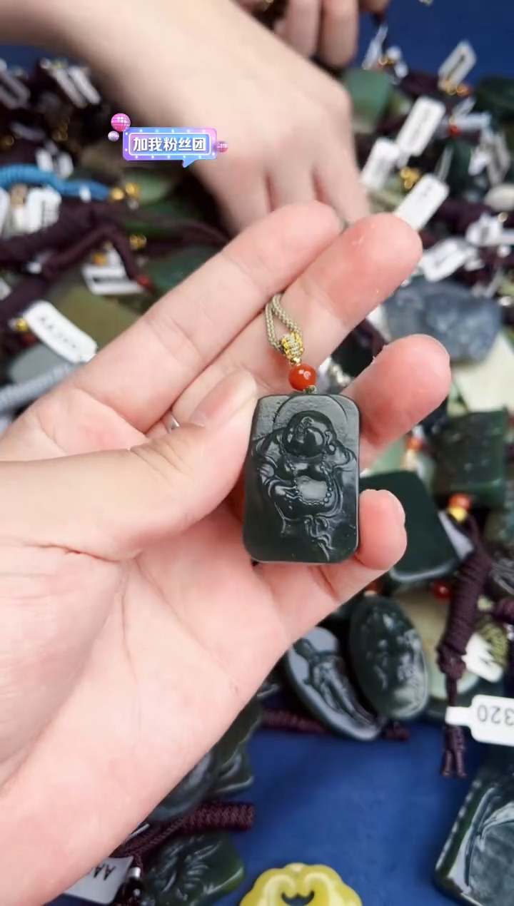 和田玉未镶嵌颈饰拍一发一拍一发一