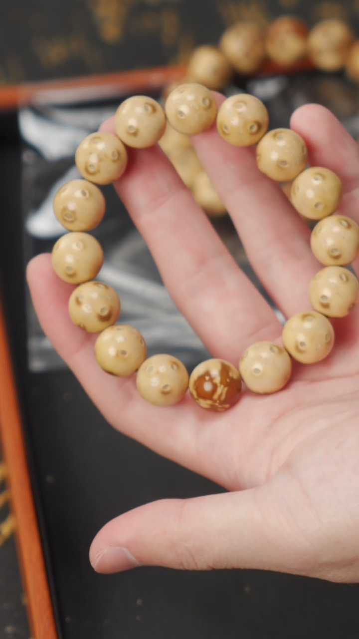 【闪购商品】紫金鼠手串紫金鼠熊猫光珠