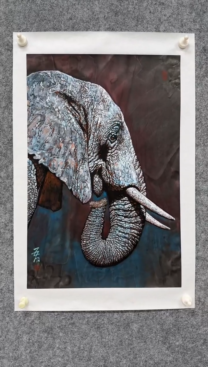 国画ST-JCJ老师绘画作品