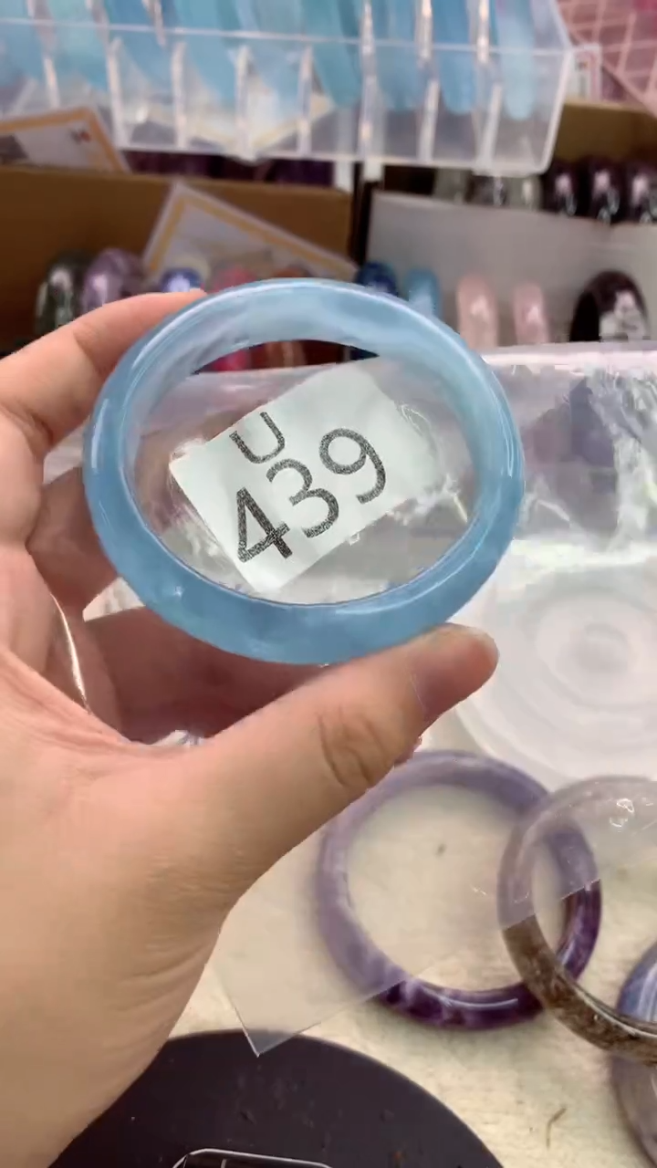 水晶手镯未镶嵌湘*U439-56+