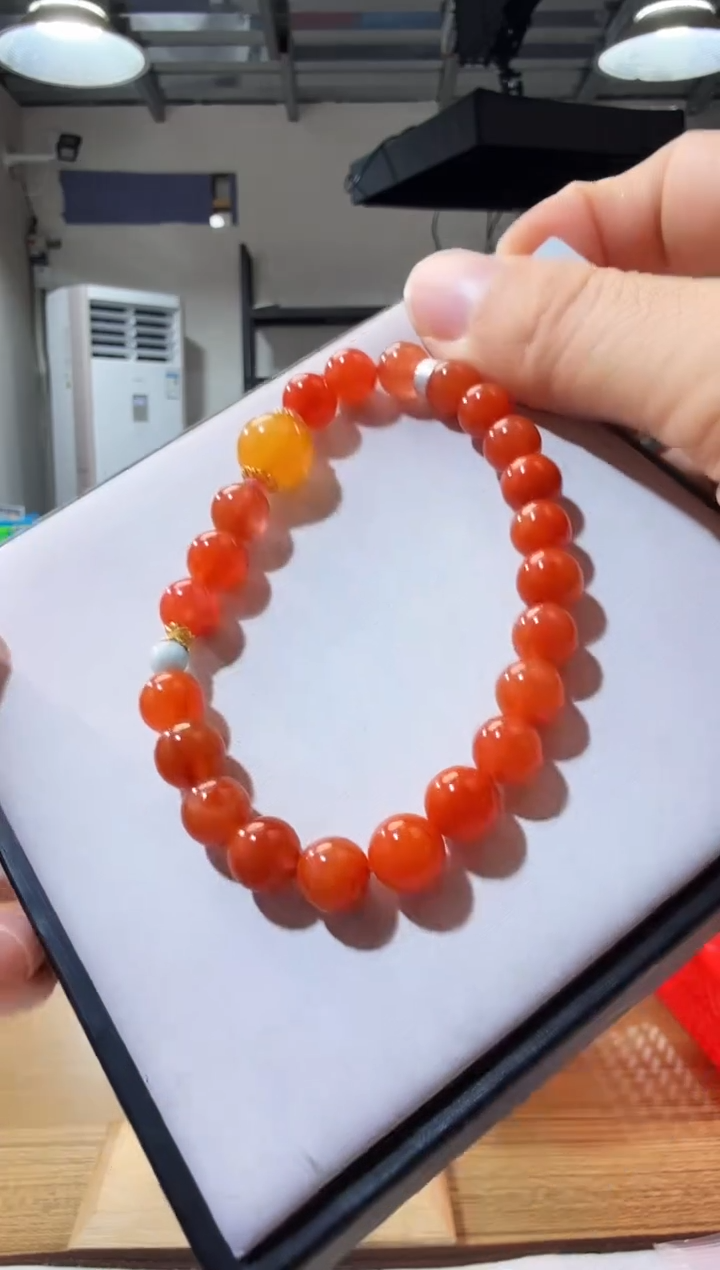 未镶嵌手链南红玛瑙优0147 约7mm