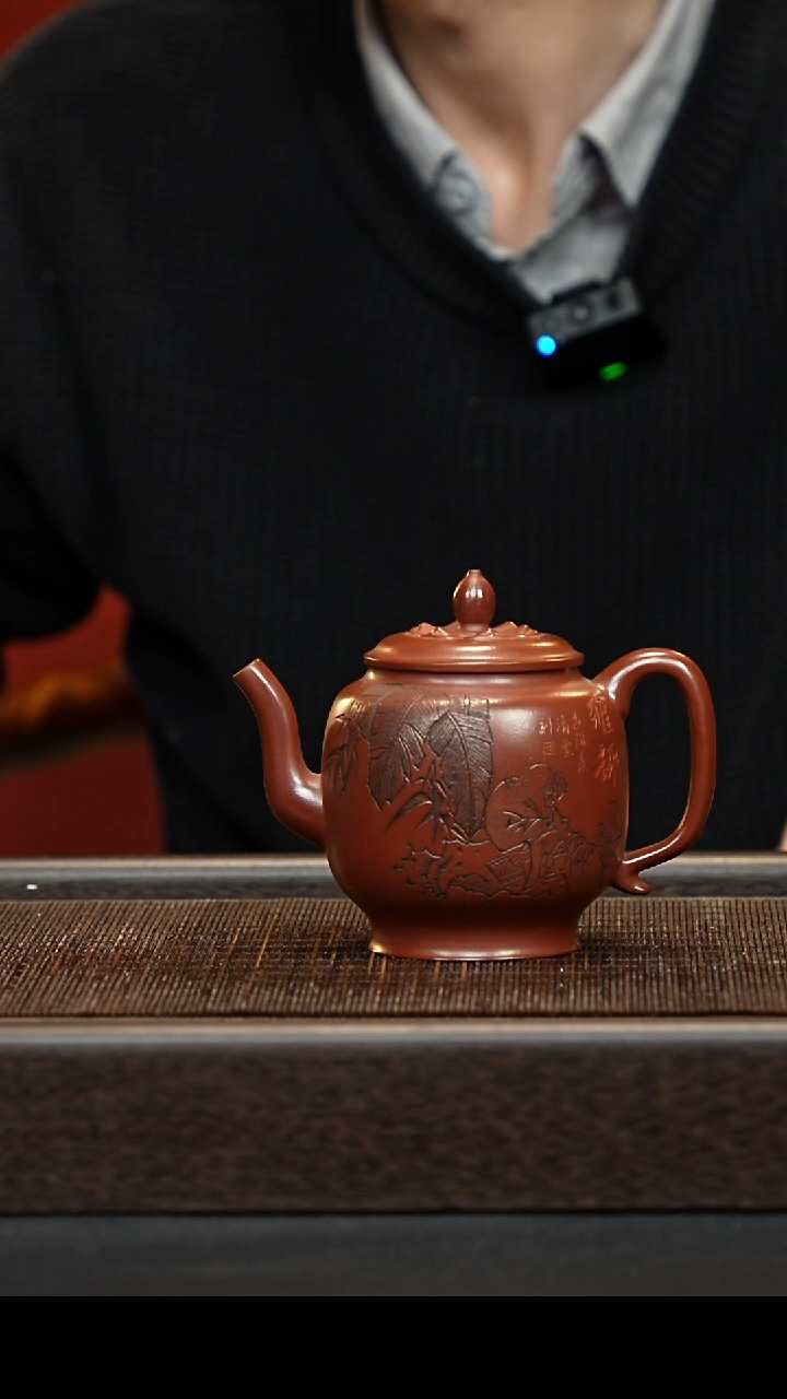 茶壶紫砂宜兴紫砂壶h10414