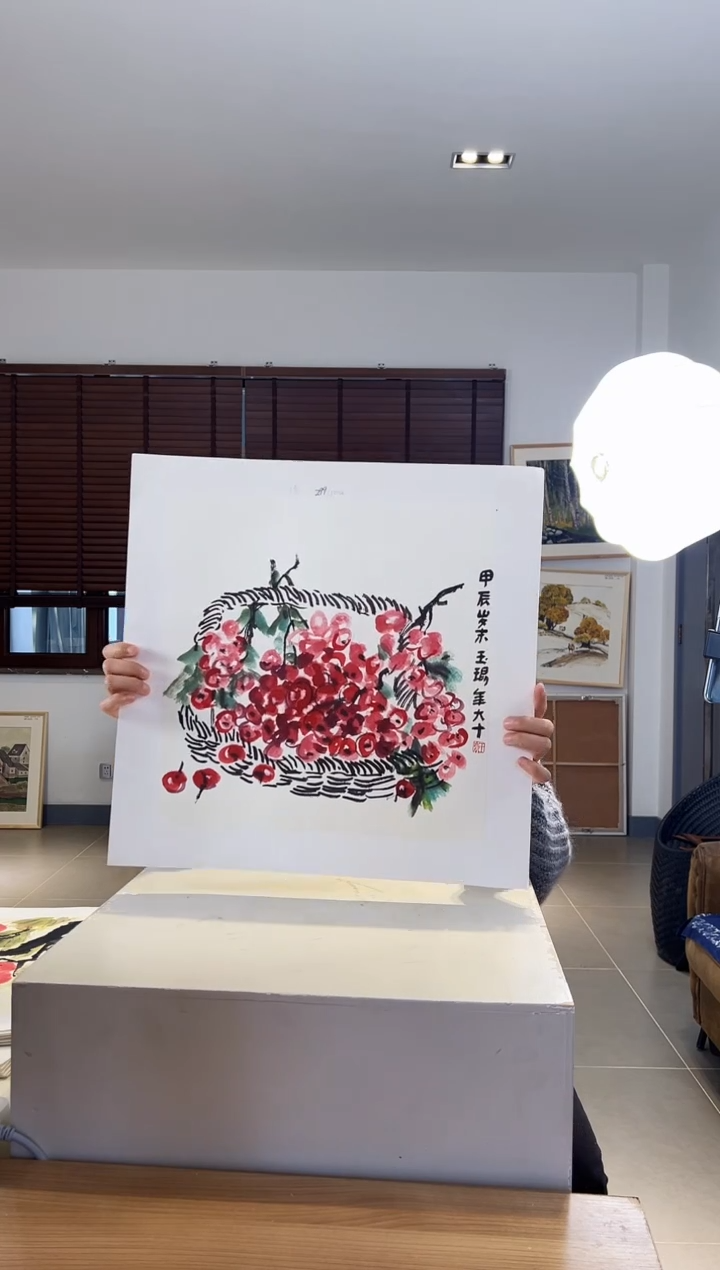 【闪购商品】版画耿玉琨亲签限量发行版画作品s品