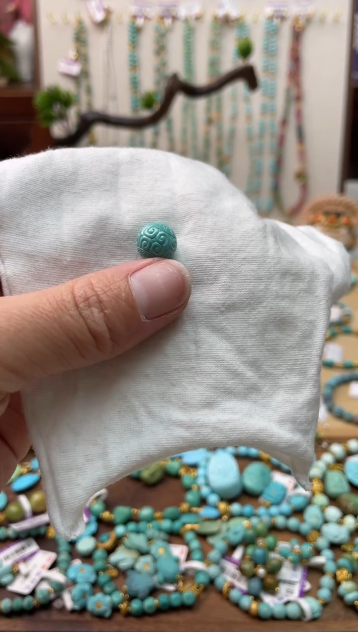 【闪购商品】绿松石珠宝奇石未镶嵌36