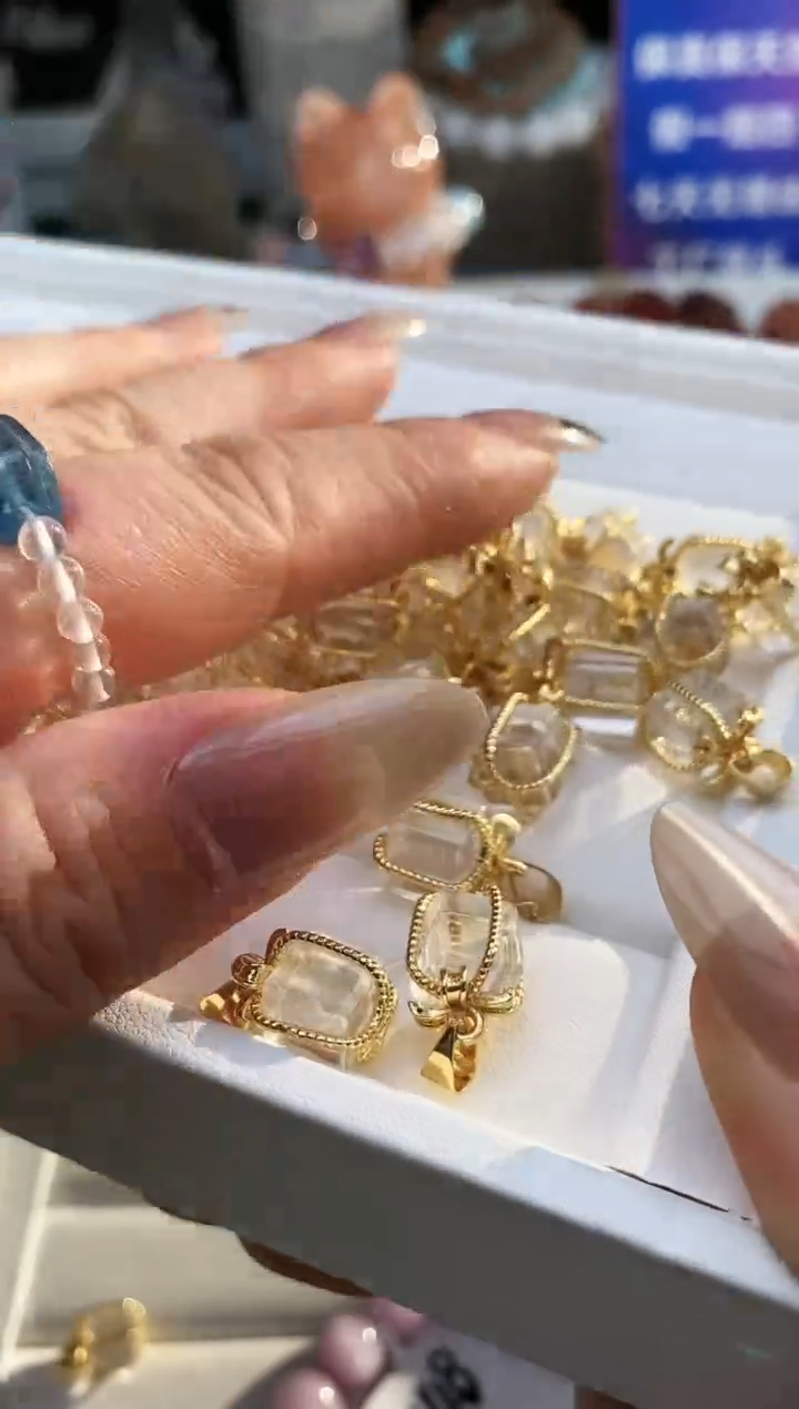 【闪购商品】水晶颈饰未镶嵌139a多样性发其一/1.29/1个 