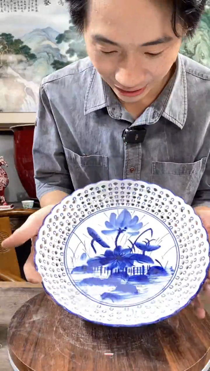 吴义松陶瓷联盟手绘陶瓷编码：179