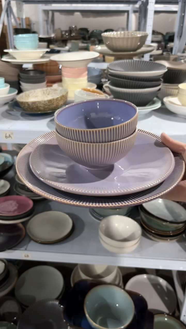 【闪购商品】瓷片外贸尾货瑕疵满20包邮X4 紫色四件套