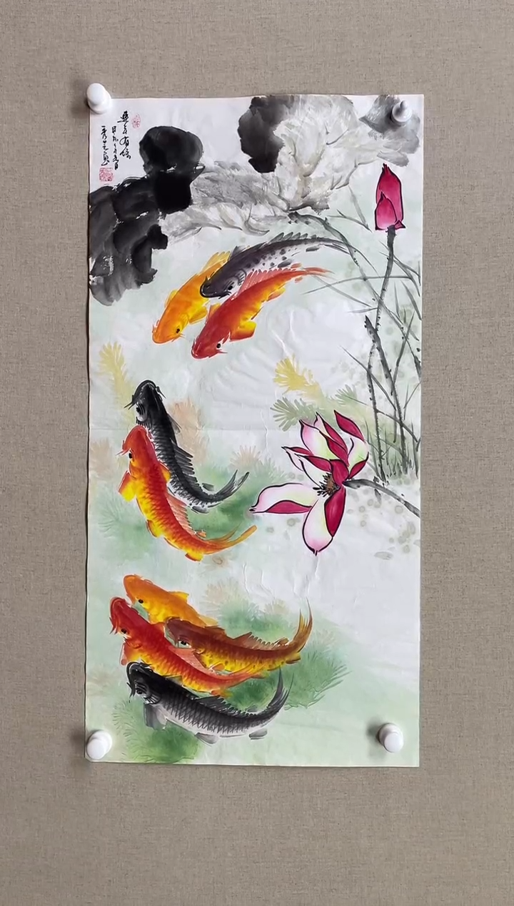 国画100*50 李秀芝李秀芝李秀芝李秀芝