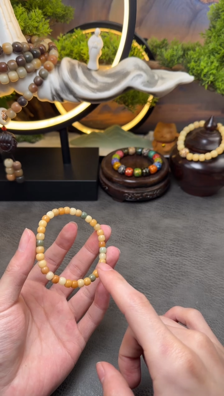 【闪购商品】菩提根/象牙果手串稻香玉米桶珠 单圈