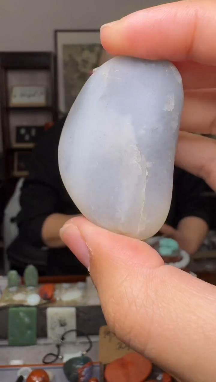 【闪购商品】和田玉挂件未镶嵌6157 有裂