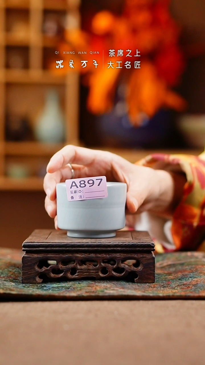 【闪购商品】瓷片王国奇手作美器 叶A897