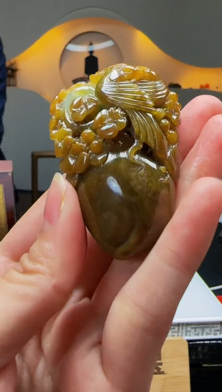 【闪购商品】定制翡翠未镶嵌Q03637翡翠毛货