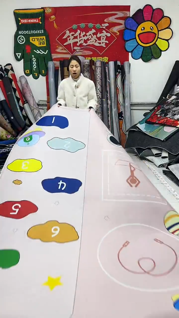 棉麻绒051 180*260