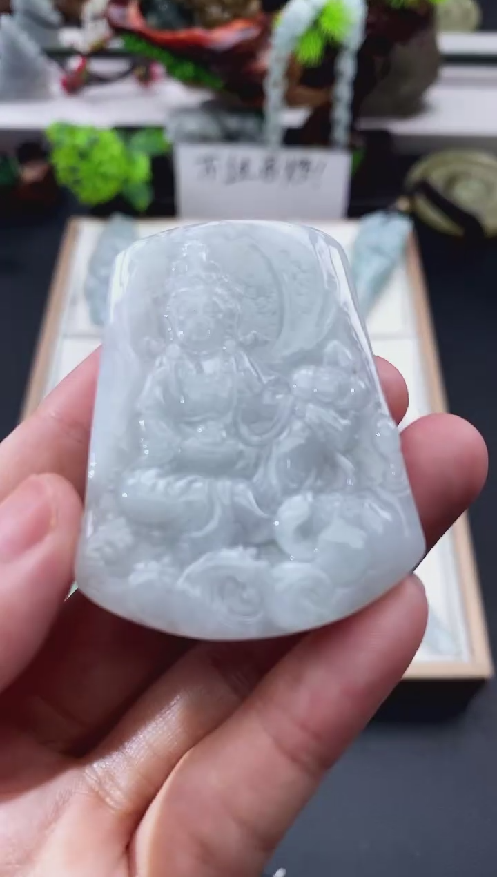 颈饰未镶嵌翡翠天然缅甸A货翡翠