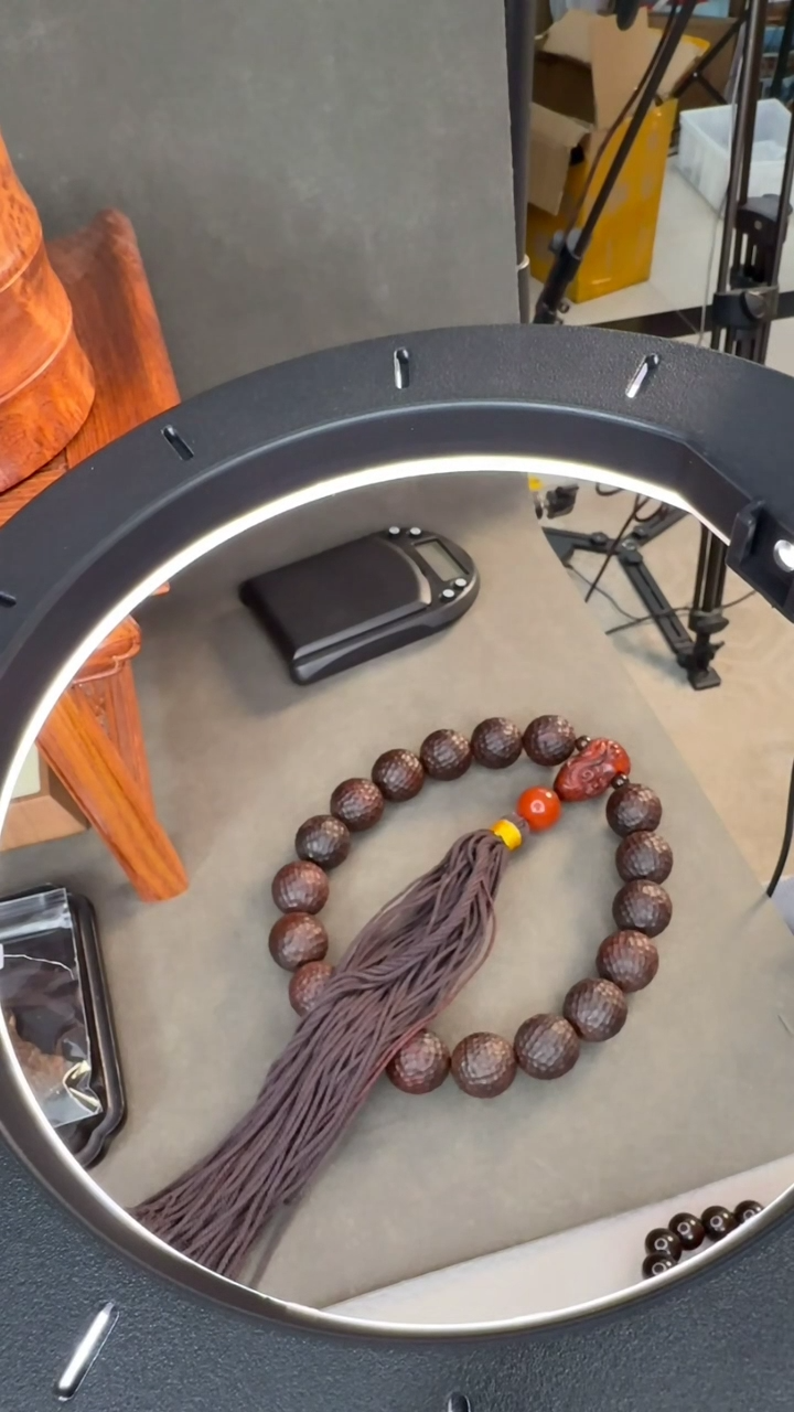 檀香紫檀（小叶紫檀）手串/手链Y576-3手持2.5十八罗汉