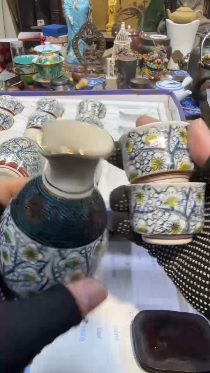 陶瓷中古艺术工艺美术品