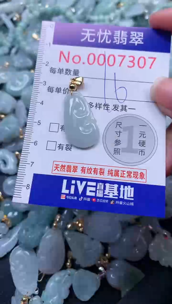 颈饰未镶嵌翡翠7307