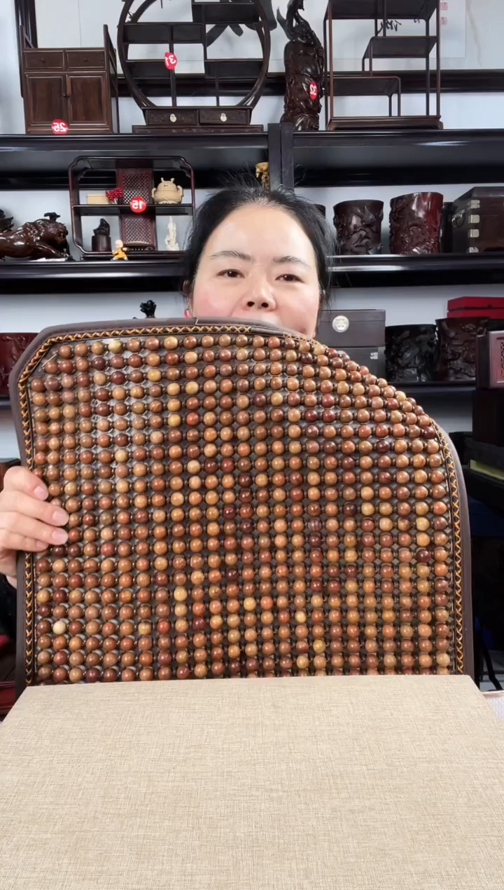 木坐垫老李红木工艺品