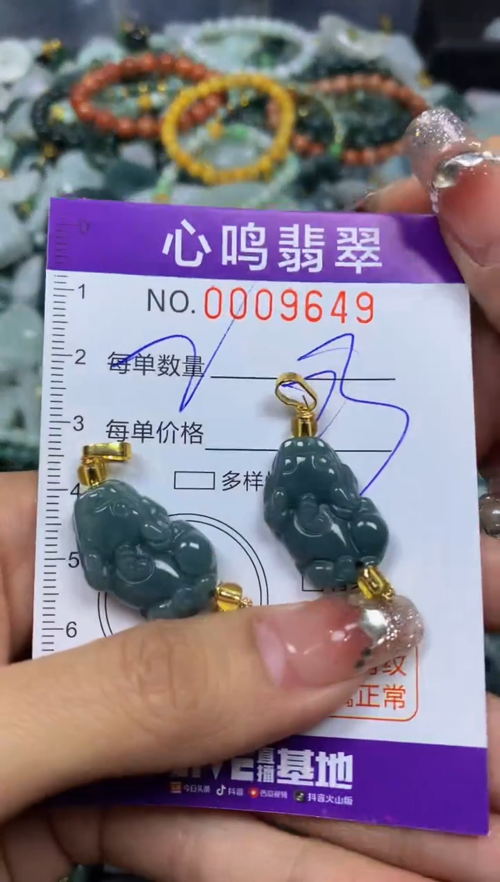 【闪购商品】翡翠颈饰未镶嵌闪购009649