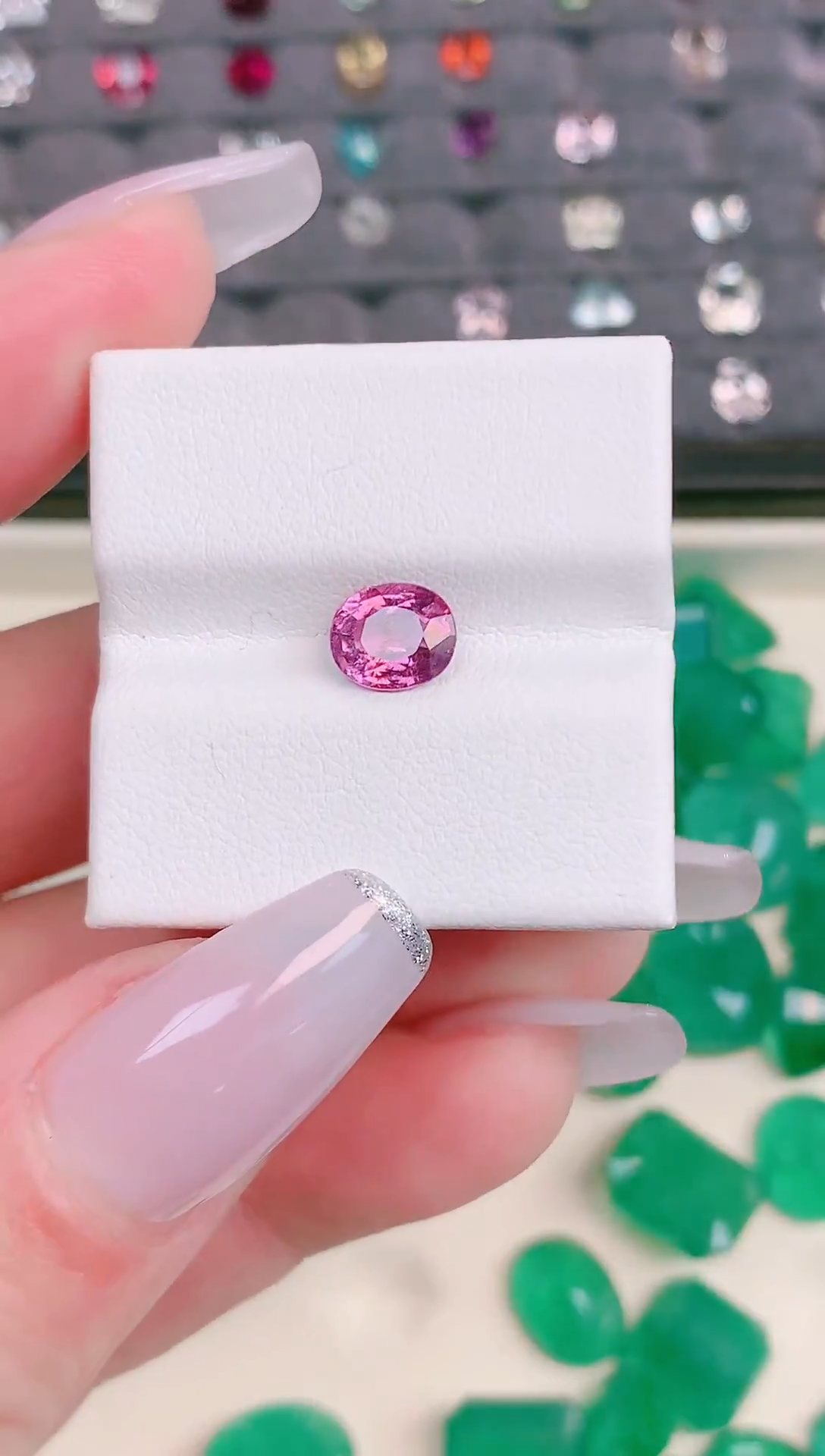 未镶嵌珠宝半成品碧玺1.08ct